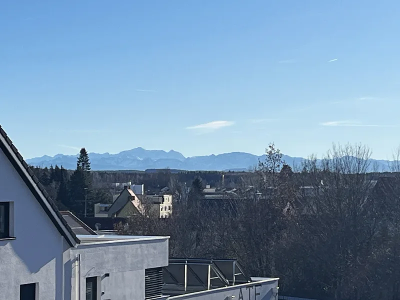 Blick von der Dachterrasse