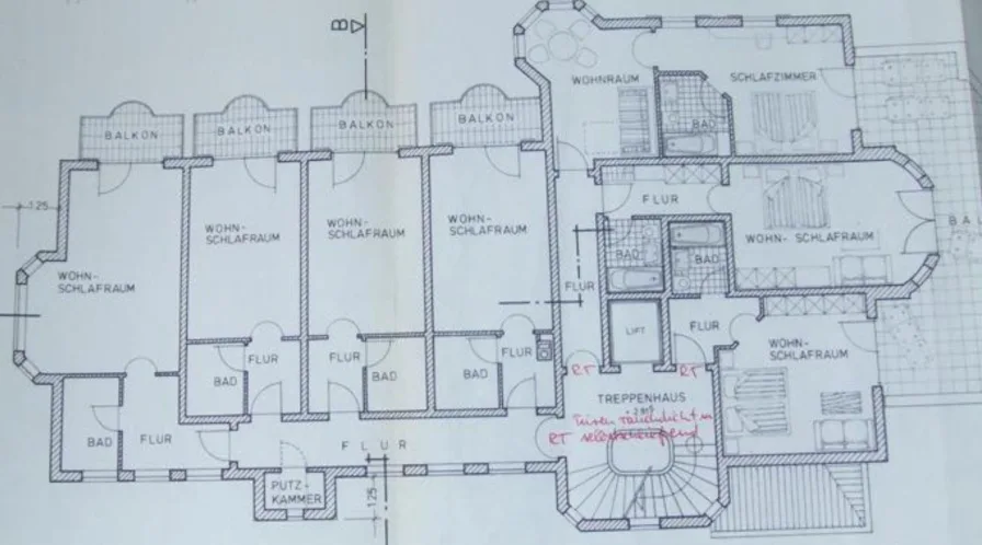 Grundriss 1. Obergeschoss