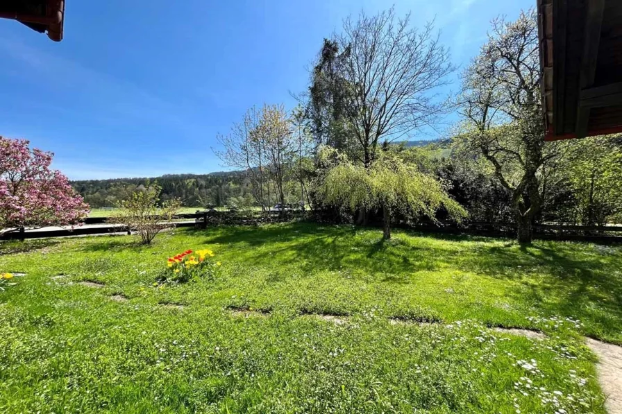 Garten Ausblick