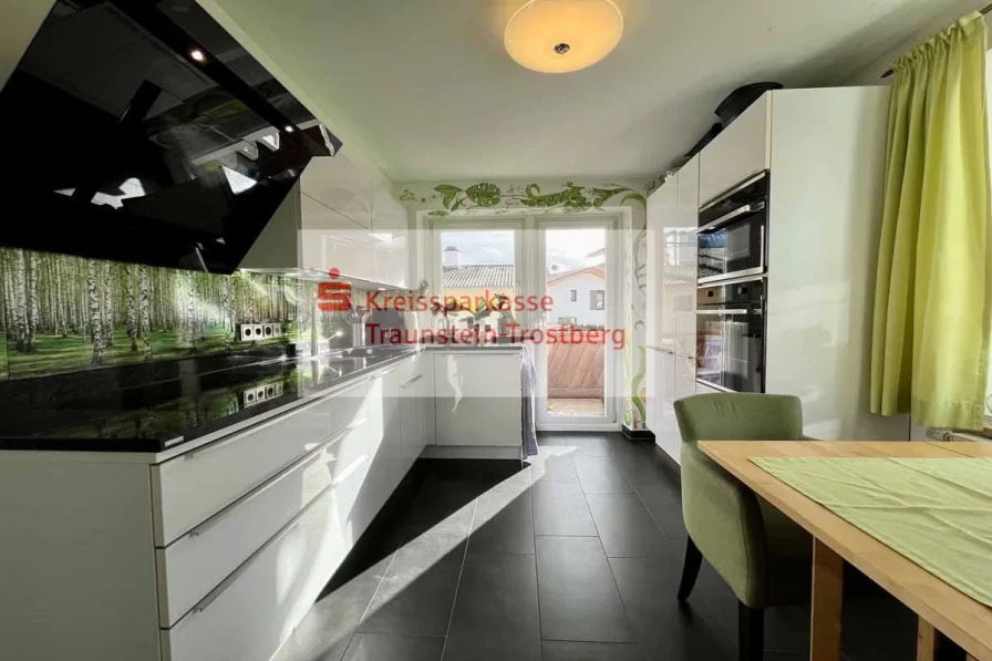 Küche - Wohnung kaufen in Ruhpolding - Wohnen mit Stil und Flair3-Zimmer-Wohnung in Ruhpolding 