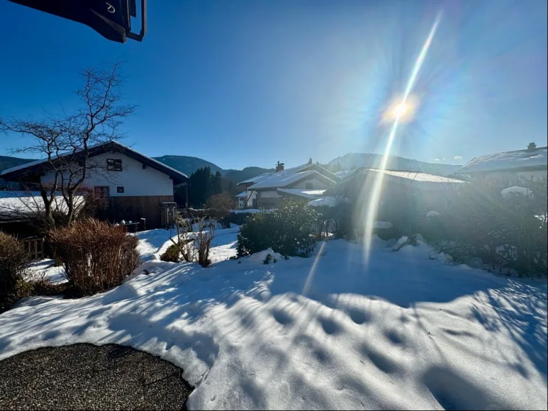 Garten und Ausblick