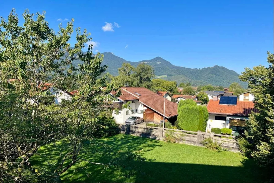 Ausblick vom Balkon (Westen)