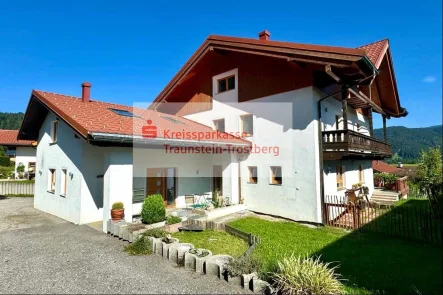 Nordwestansicht - Haus kaufen in Reit im Winkl - Ihr Familiendomizil in den Chiemgauer Alpen!