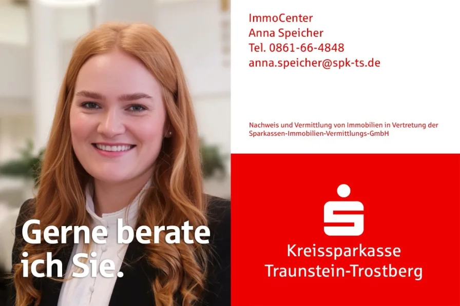 Ihre Immobilienberaterin: Anna Speicher