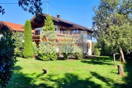 Ansicht  - Haus kaufen in Staudach-Egerndach - Einfamilienhaus mit Blick in die Natur