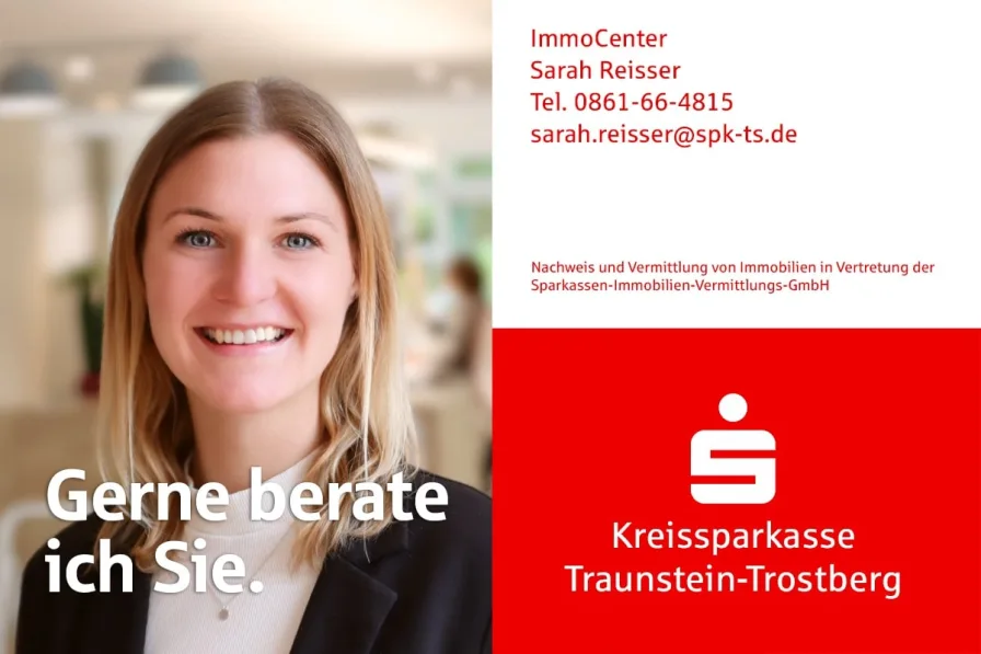 Ihre Immobilienberaterin: Sarah Reisser