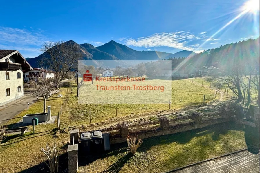 Ausblick - Wohnung kaufen in Marquartstein - Ihr Feriendomizil im Chiemgau - Ruhige Randlage von Marquartstein