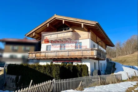 Ostansicht - Haus kaufen in Reit im Winkl - Ihr Urlaubsdomizil in den Chiemgauer Alpen