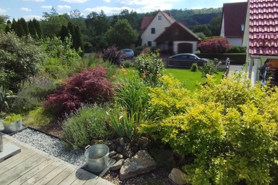 Blick von der Terrasse