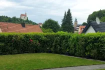 Blick zur Burg und der Basilika