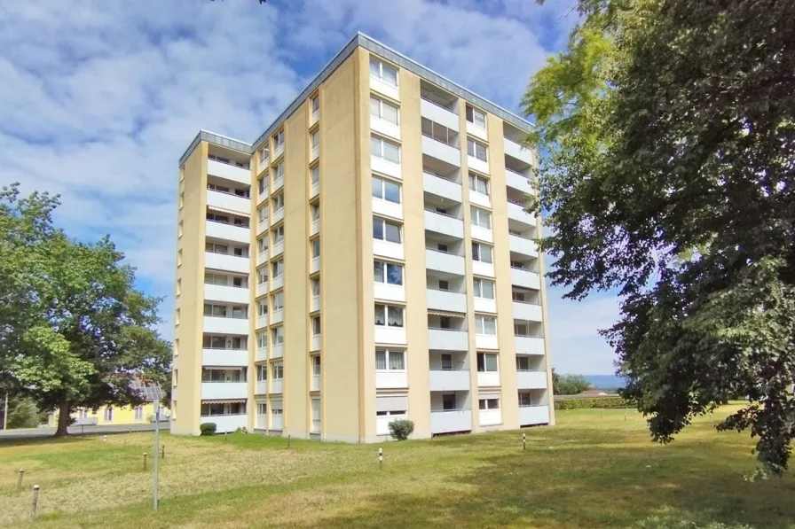 Blick von Süden - Wohnung kaufen in Bayreuth - Wohnung mit Weitblick