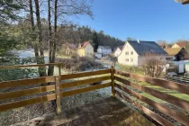 Aussicht vom Balkon