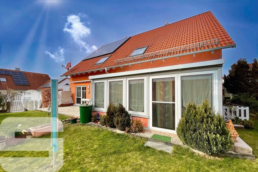 Modernes Haus mit Wintergarten - Haus kaufen in Langenau - Modernes Haus mit Wintergarten