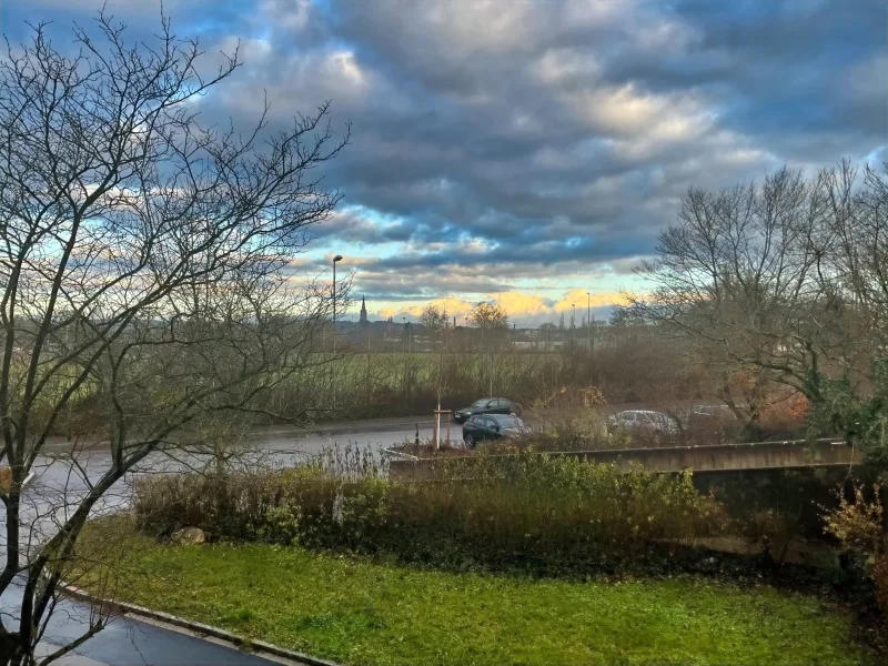 Münsterblick aus dem Küchenfenster