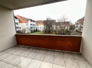 Überdachter Balkon