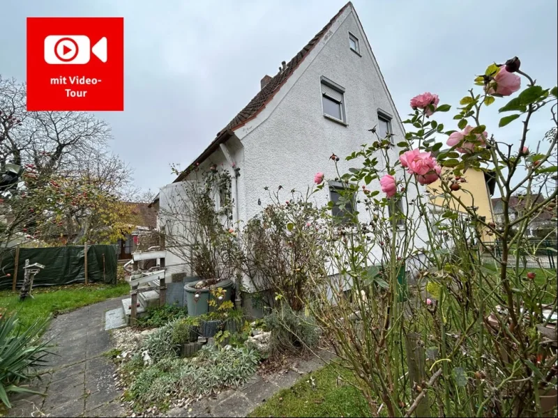 Außenansicht - Haus kaufen in Rothenburg - Suchen Sie die Herausforderung? Sanierungsobjekt nahe der Altstadt