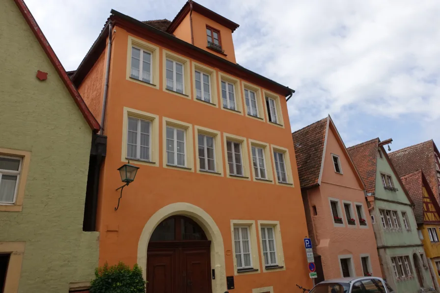 Wohn- und Geschäftshaus - Haus kaufen in Rothenburg - Saniertes Denkmalschutzobjekt mit Ausstrahlung