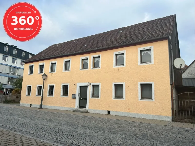 Gesamtansicht - Haus kaufen in Schillingsfürst - Immobilie mit Potential