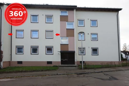 Hausansicht - Wohnung kaufen in Ansbach - Gestalten Sie Ihr neues Heim - Wohnung in OT Hennenbach