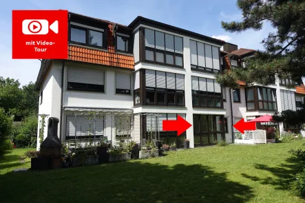 Hausansicht - Wohnung kaufen in Neuendettelsau - Schluss mit Miete!