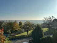 Aussicht nach Süden vom Balkon