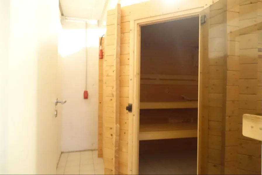 Sauna Untergeschoss