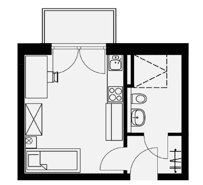Apartment Typ 1