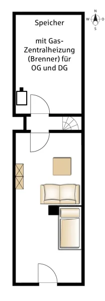 Grundriss Dachspitz