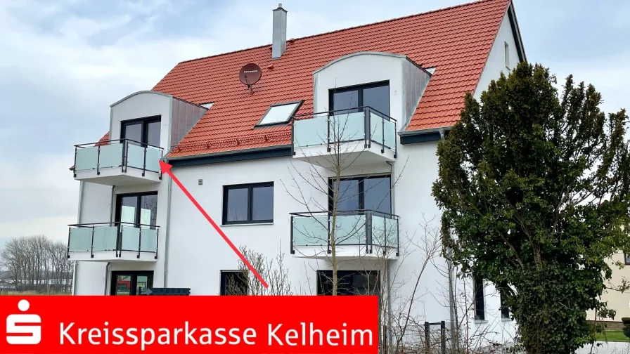 Südansicht - Wohnung kaufen in Neustadt - Exklusive 2-Zimmer-Wohnung in kleiner Wohnanlage in Neustadt/Do. zum Erstbezug