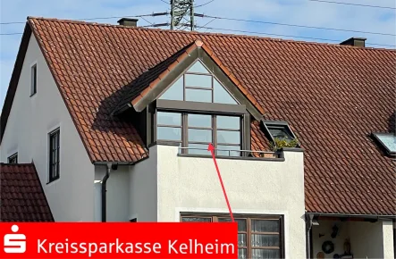 Südansicht - Wohnung kaufen in Mainburg - vermietete 3-Zimmerwohnung mit KFZ-Stellplatz in Mainburg