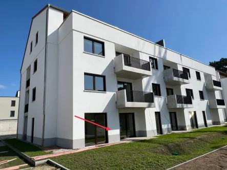 Außenansicht - Wohnung mieten in Neustadt - Großzügige 2-Zimmer-Wohnung in Bad Gögging