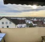 Aussicht vom Balkon