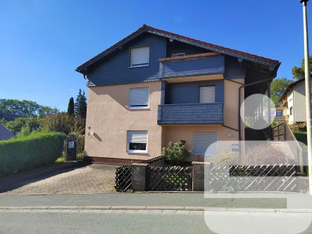 Außenansicht - Haus kaufen in Bad Steben - Zweifamilienhaus in Bad Steben