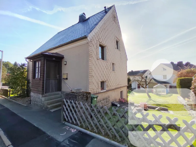 Außenansicht - Haus kaufen in Münchberg - Einfamilienhaus in Münchberg