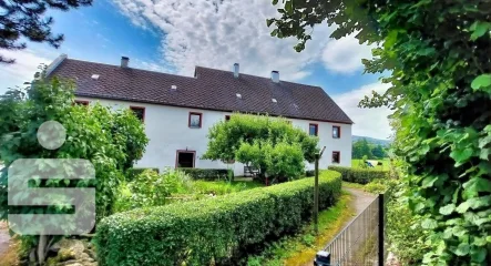 Frontansicht - Haus kaufen in Marktredwitz - Ein-/Zweifamilienhaus in Marktredwitz