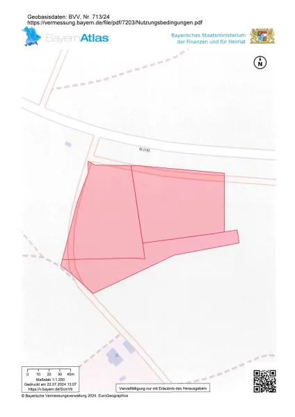 Lageplan - Grundstück kaufen in Rehau - Grundstück in Rehau