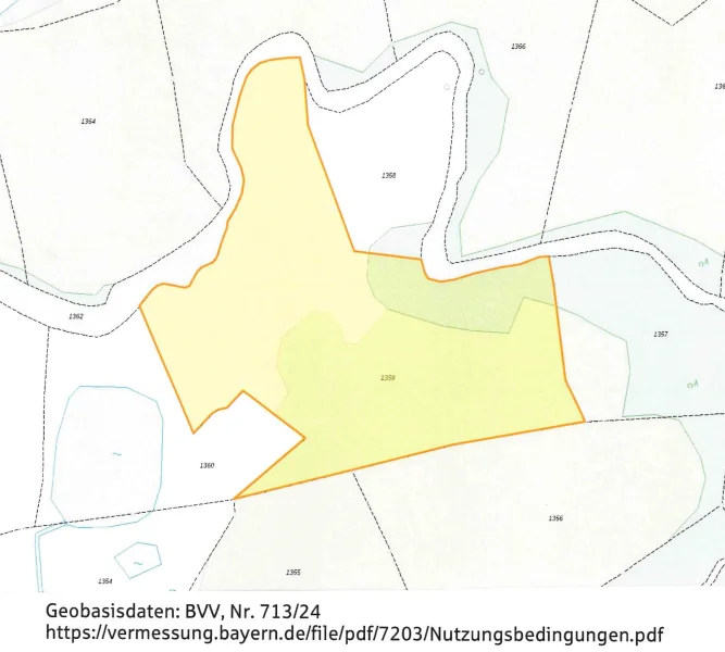 100779 - Land- und Forstwirtschaft kaufen in Wunsiedel - Wiesengrundstück bei Schönbrunn