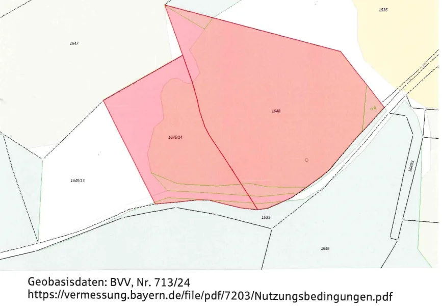 100777 - Land- und Forstwirtschaft kaufen in Wunsiedel - Wiesengrundstück bei Schönbrunn