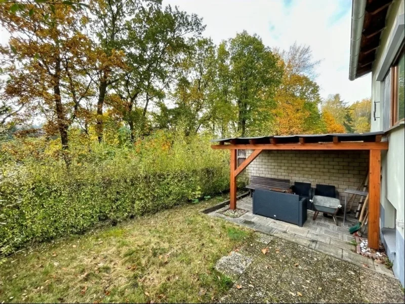 Terrasse mit Pergola