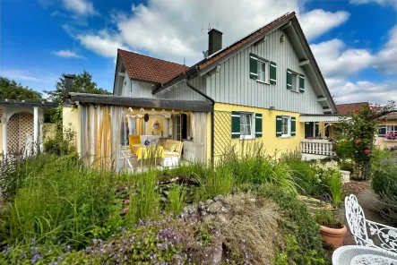 Ansicht - Haus kaufen in Fuchstal - Doppelhaushälfte in Seestall