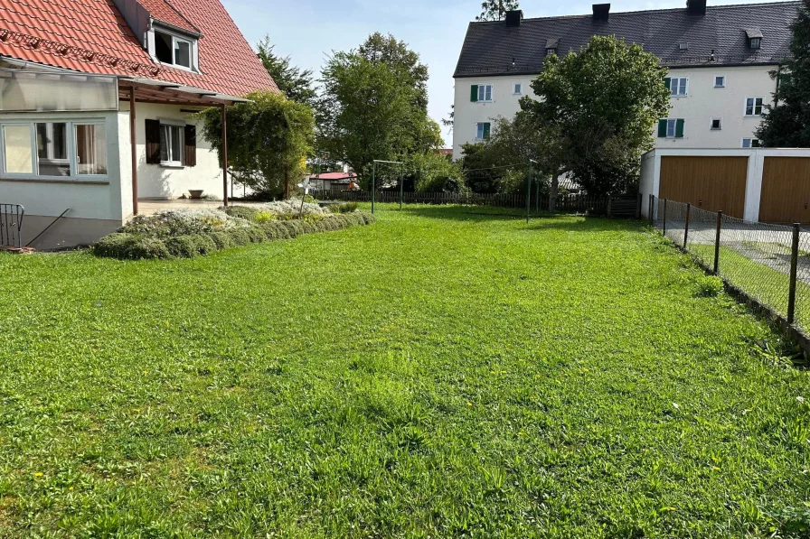 Garten auf Südseite