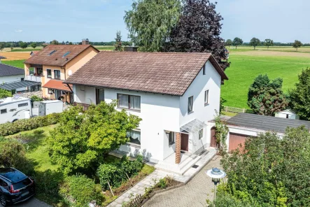 Südostansicht - Haus kaufen in Landsberg - Ruhig und sonnig gelegen!