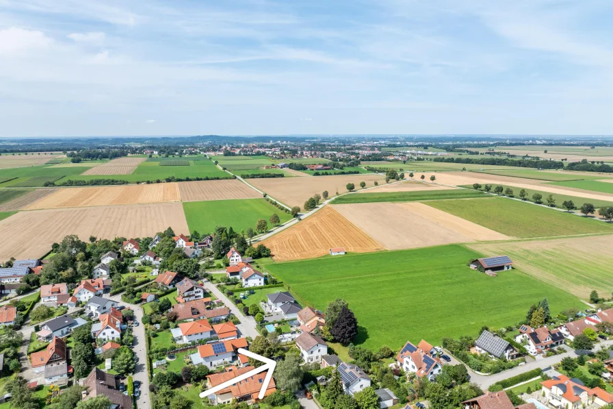 Schöne Ortsrandlage