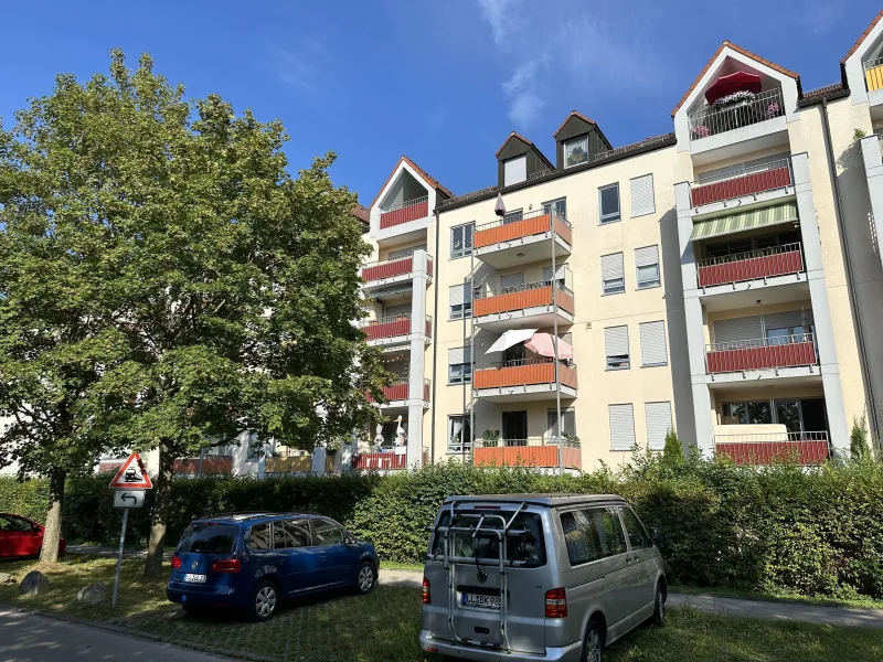 Ansicht - Wohnung kaufen in Landsberg - Herrlicher Weitblick - Dachwohnung in Landsberg