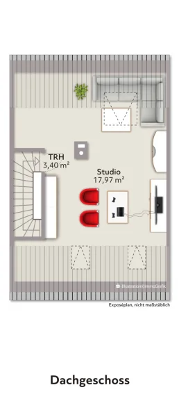 Grundriss Dachgeschoss