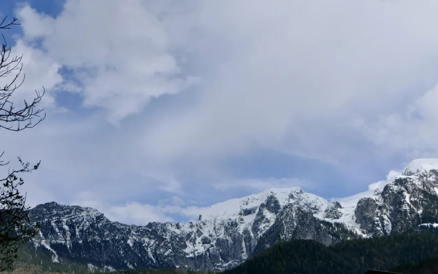 Blick vom Gründstück aus