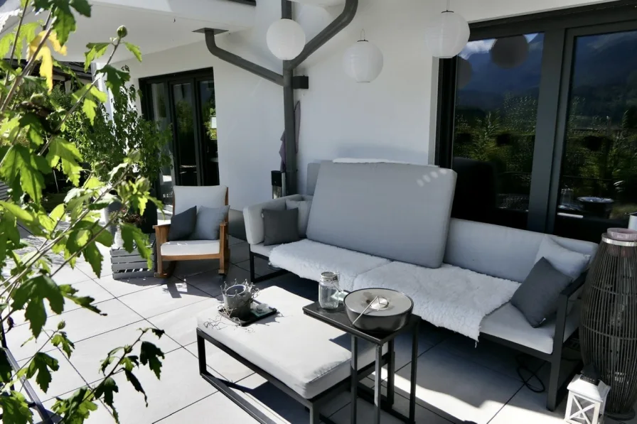 Gemütliches Sitzen - Wohnung kaufen in Berchtesgaden - "Premiumliving"