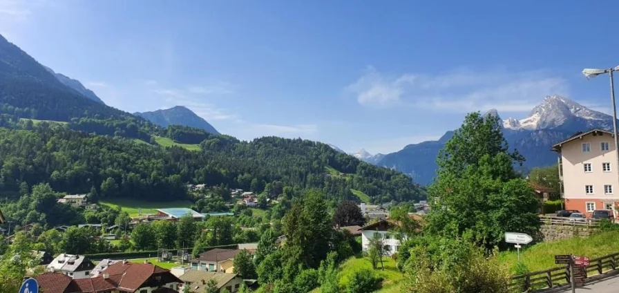 Schöner Blick - Wohnung kaufen in Berchtesgaden - Charmante 1-Zimmer-Wohnung in Berchtesgaden mit traumhaftem Bergblick