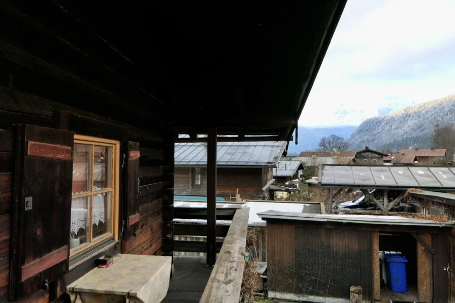 Balkon mit Blick