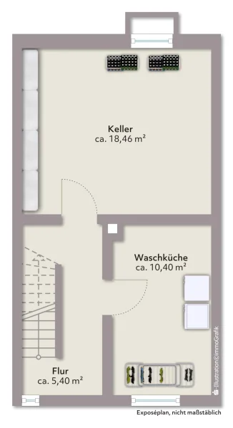 Grundriss Kellergeschoss